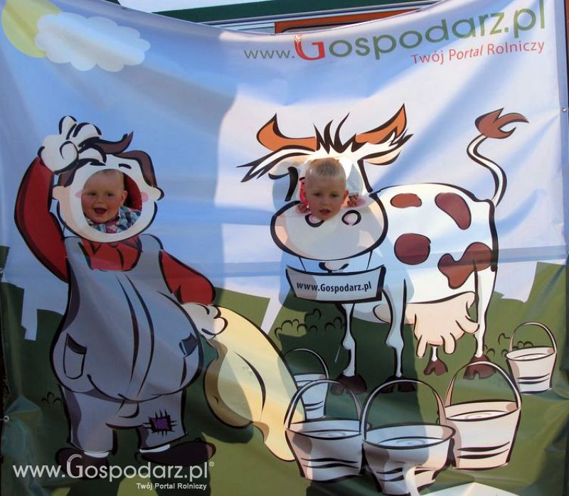 Gospodarz i Krówka znajdź swoje zdjęcie z Zielonego Agro Show 