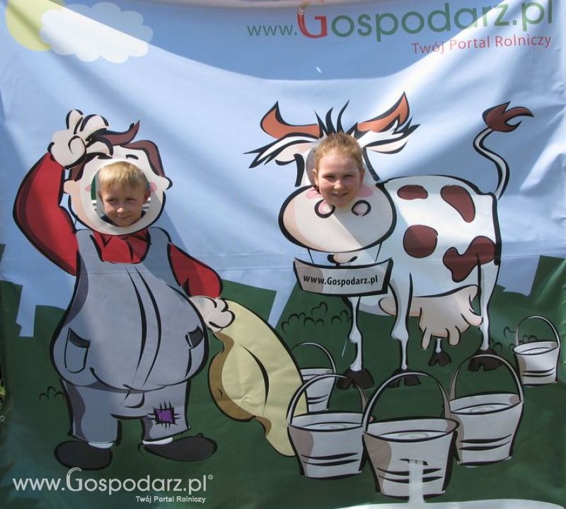 Gospodarz i Krówka znajdź swoje zdjęcie z Zielonego Agro Show 