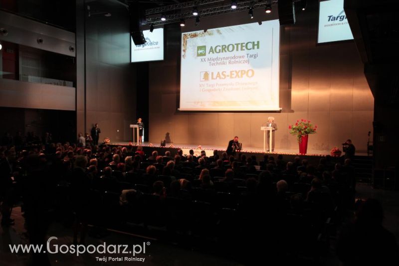 Gala na targach AGROTECH i LAS-EXPO