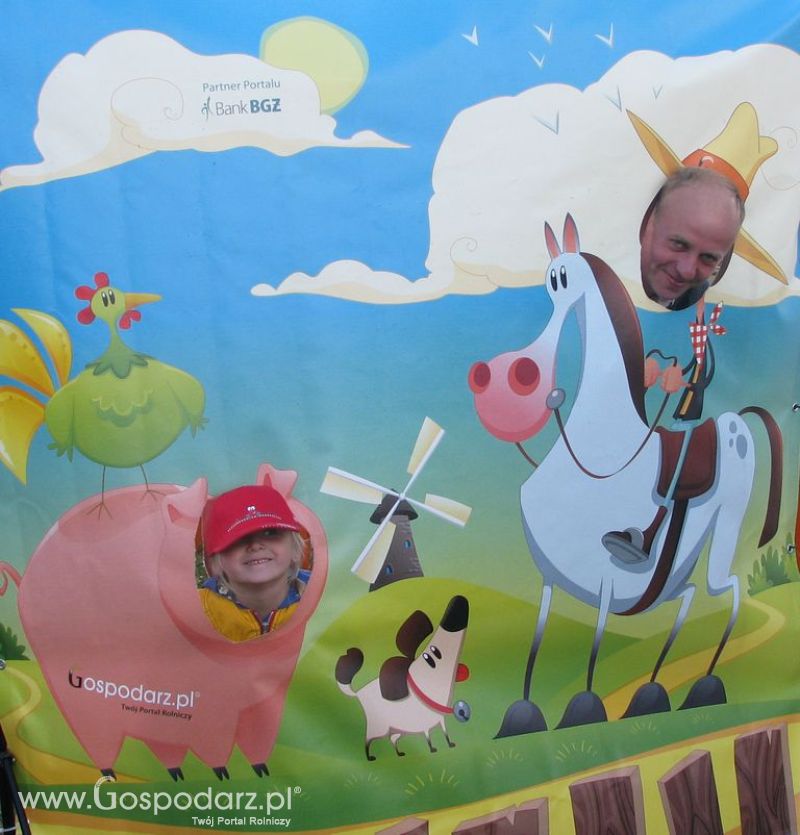 Zdjęcia ze świnką na Agro Show 2012 niedziela
