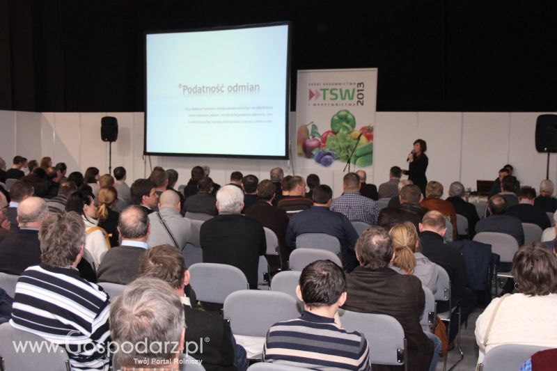 Targi Sadownictwa i Warzywnictwa TSW 2013