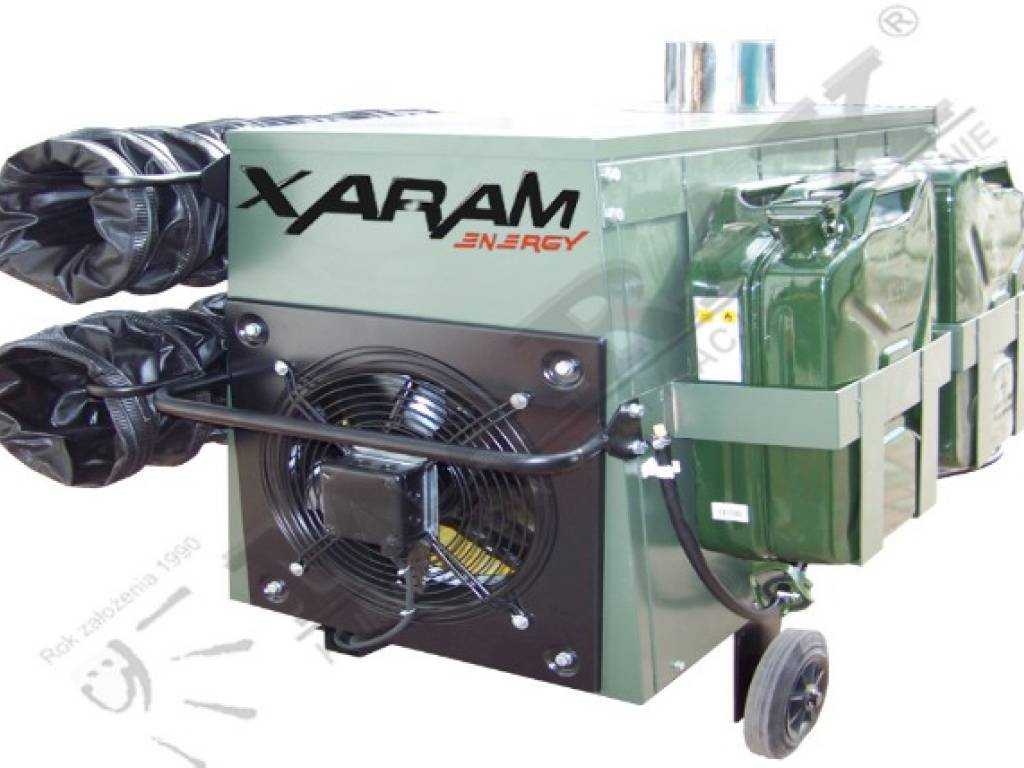 Nagrzewnica olejowa ARMY XARAM Energy P-30/MARAX-01 z palnikiem ELCO moc 30 kW lub większa