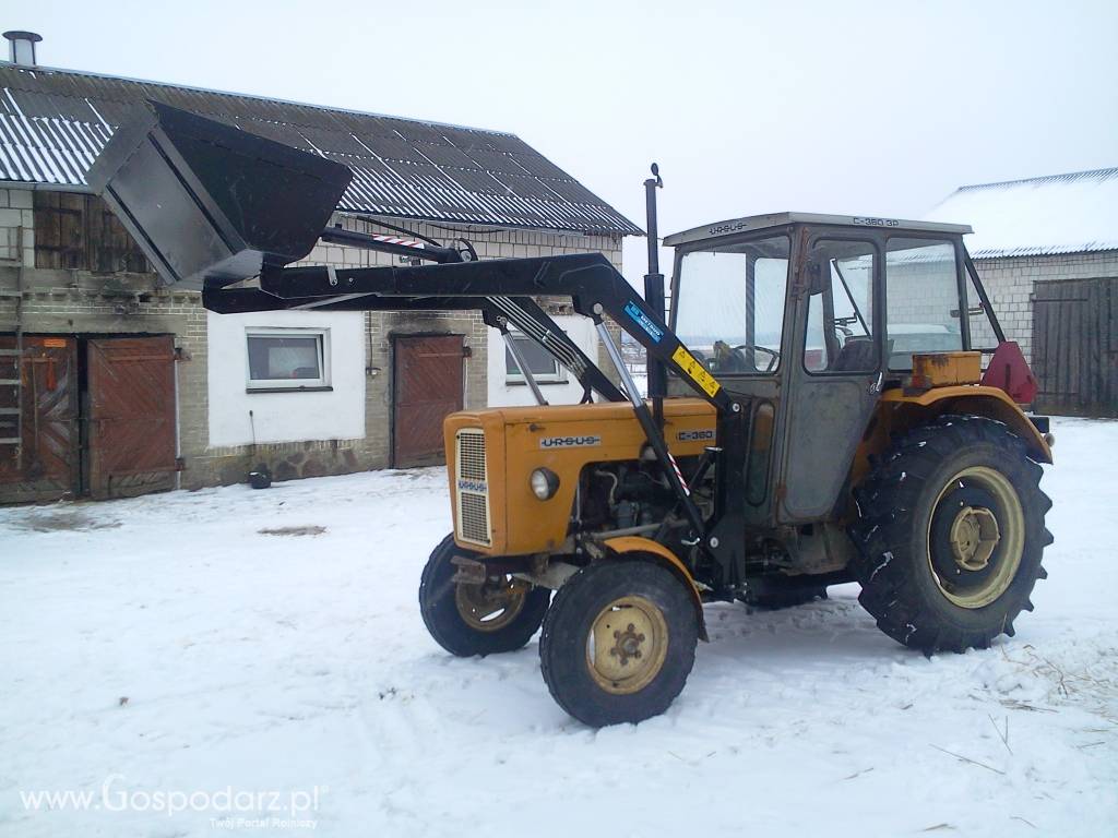 Ładowacz Czołowy Tur Ursus C-360 C-330 MF-255
