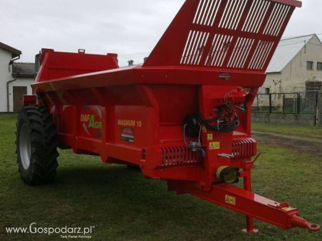 Rozrzutnik z wałami pionowymi 10 ton