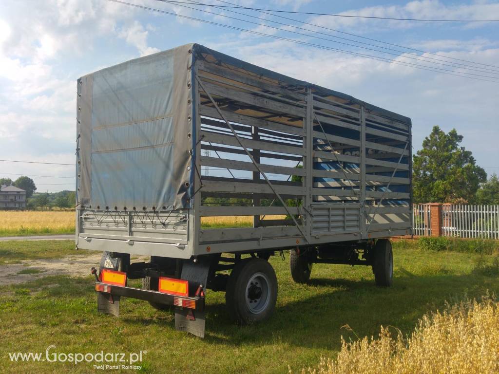 Przyczepa ZASŁAW D665 6ton 4