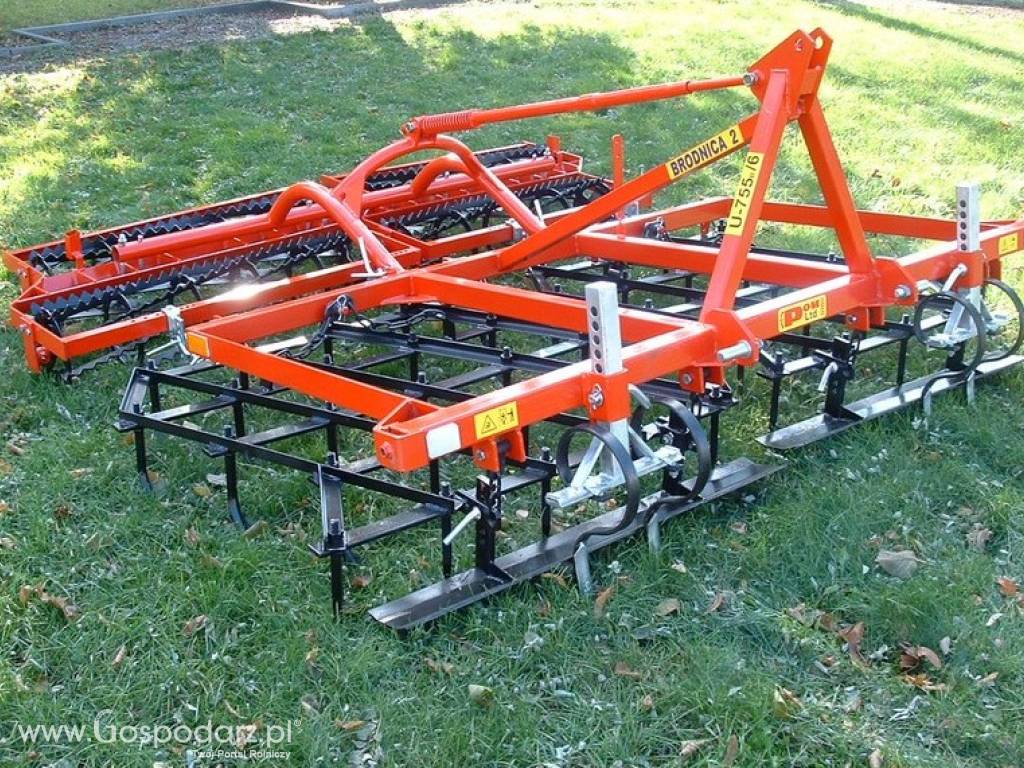Agregaty uprawowe z broną redlicową - U755/B