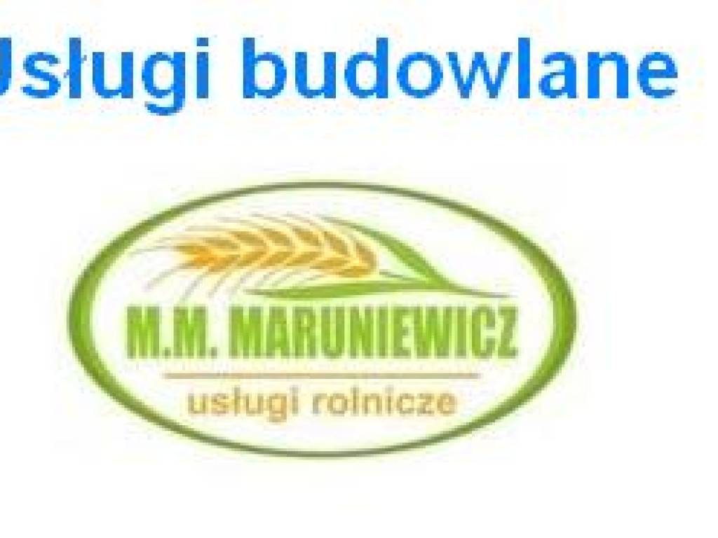 Usługi budowlane