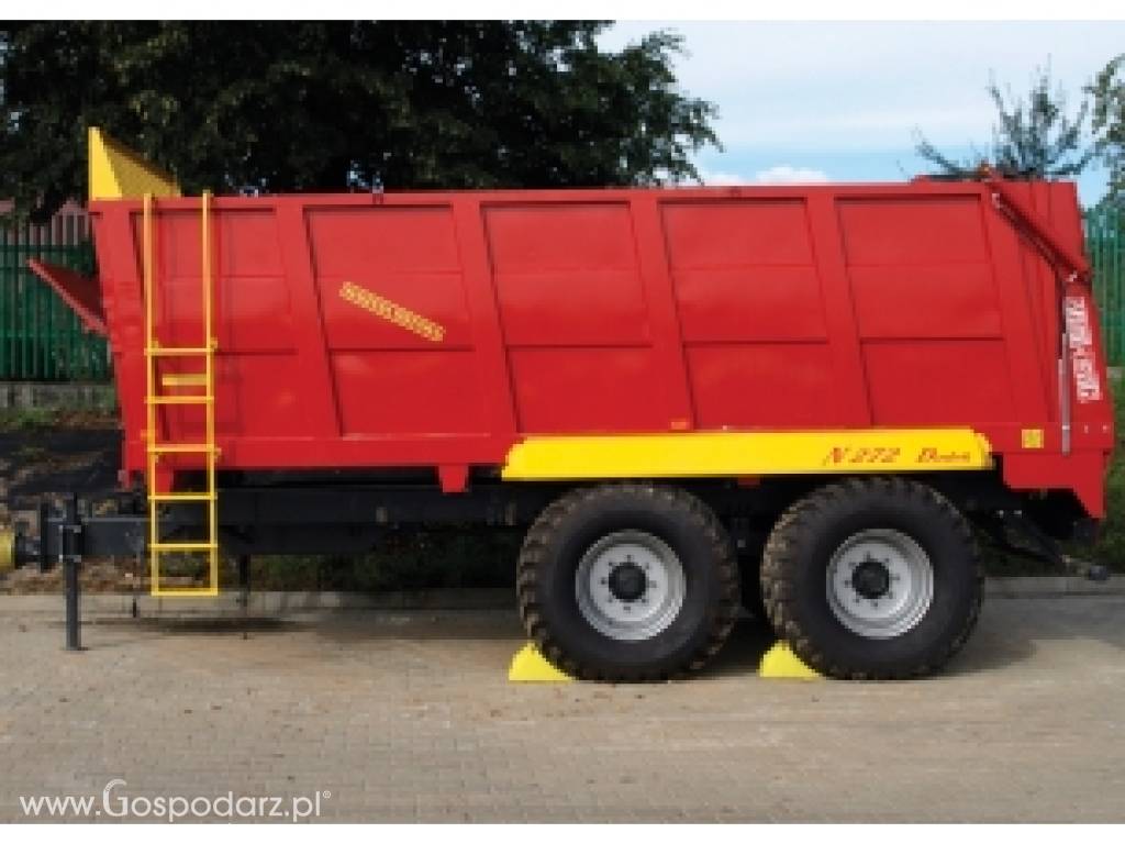 Rozrzutnik obornika seria N272 (12 i 14 ton) - METAL-FACH