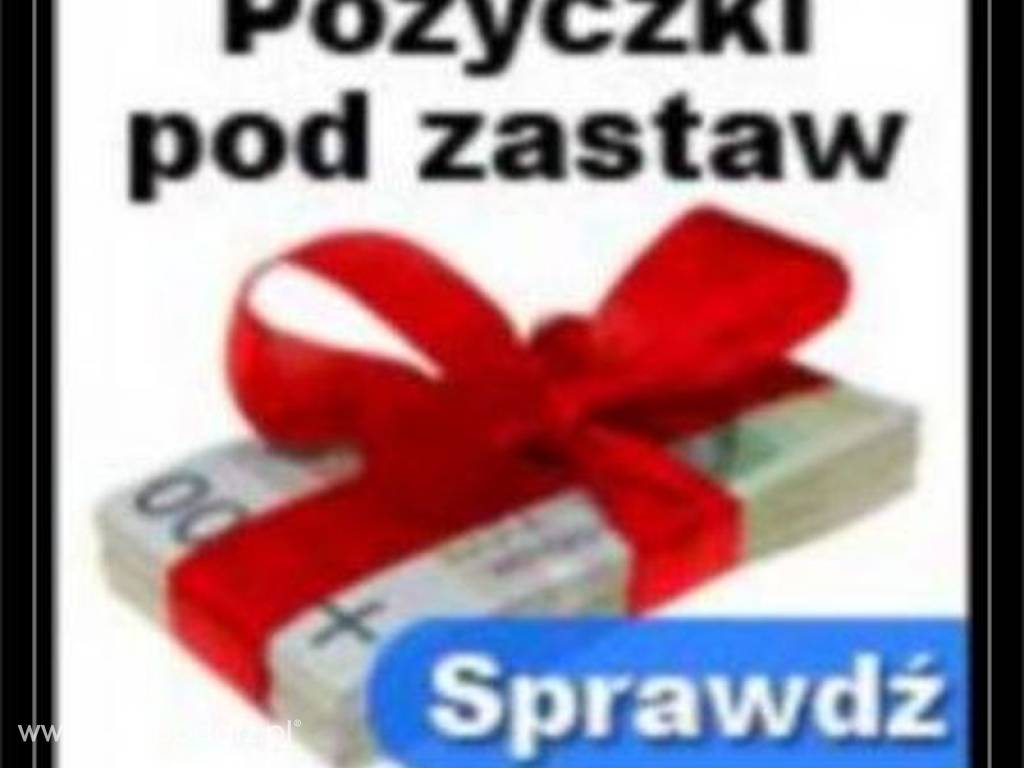 POŻYCZKA POD ZASTAW ZIEMI ROLNEJ