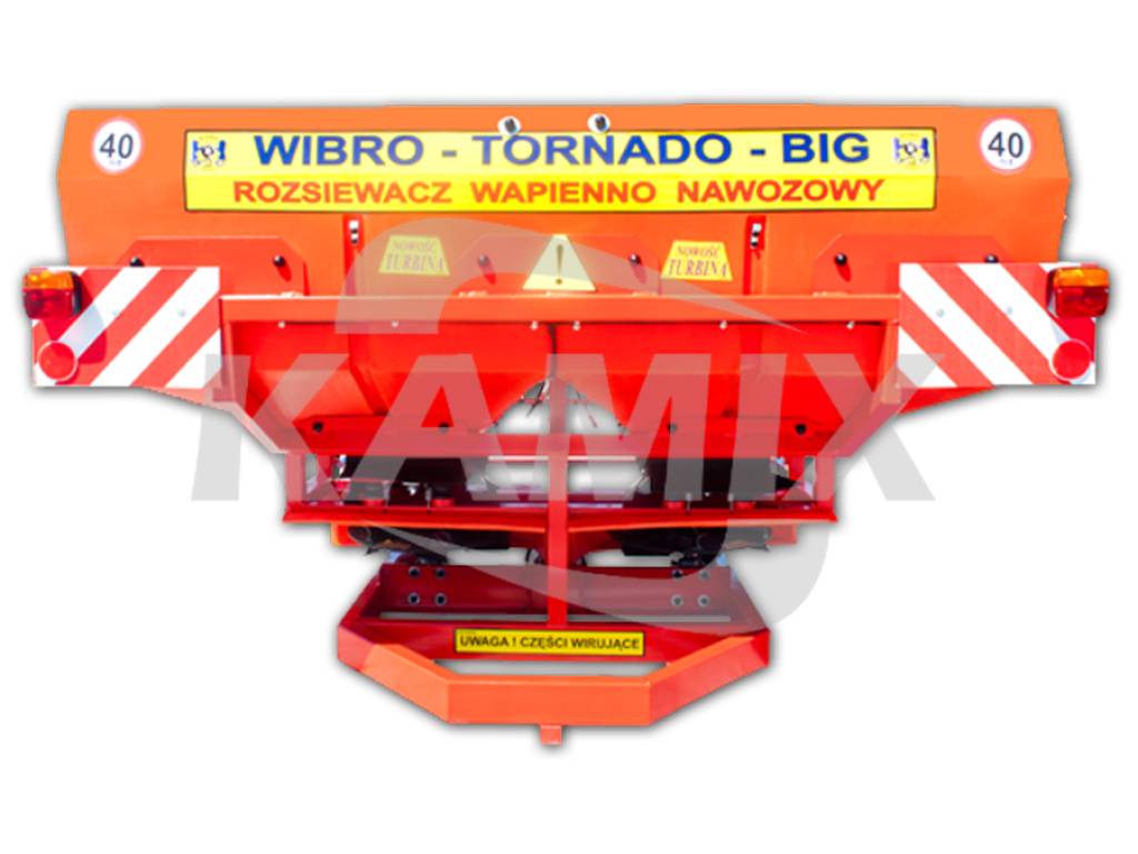 Rozsiewacz nawozów Tornado Wibro  BIG 1250 L / 2500 kg DEXWAL