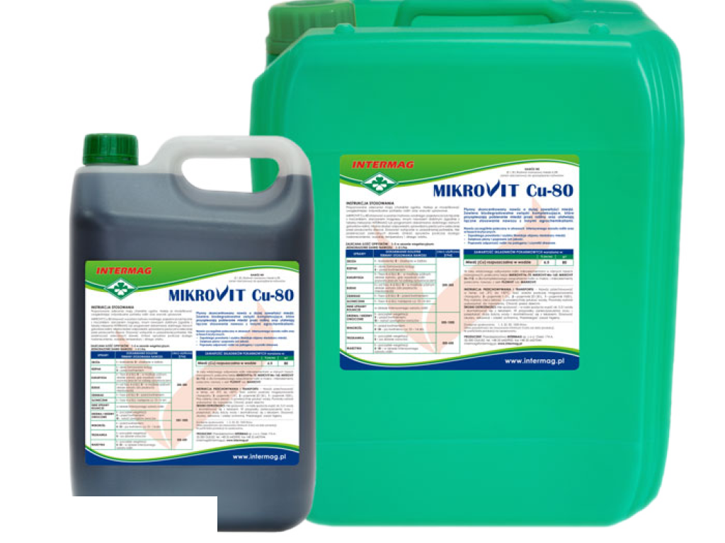 MIKROVIT Cu-80 Nawóz płynny mikroelementowy
