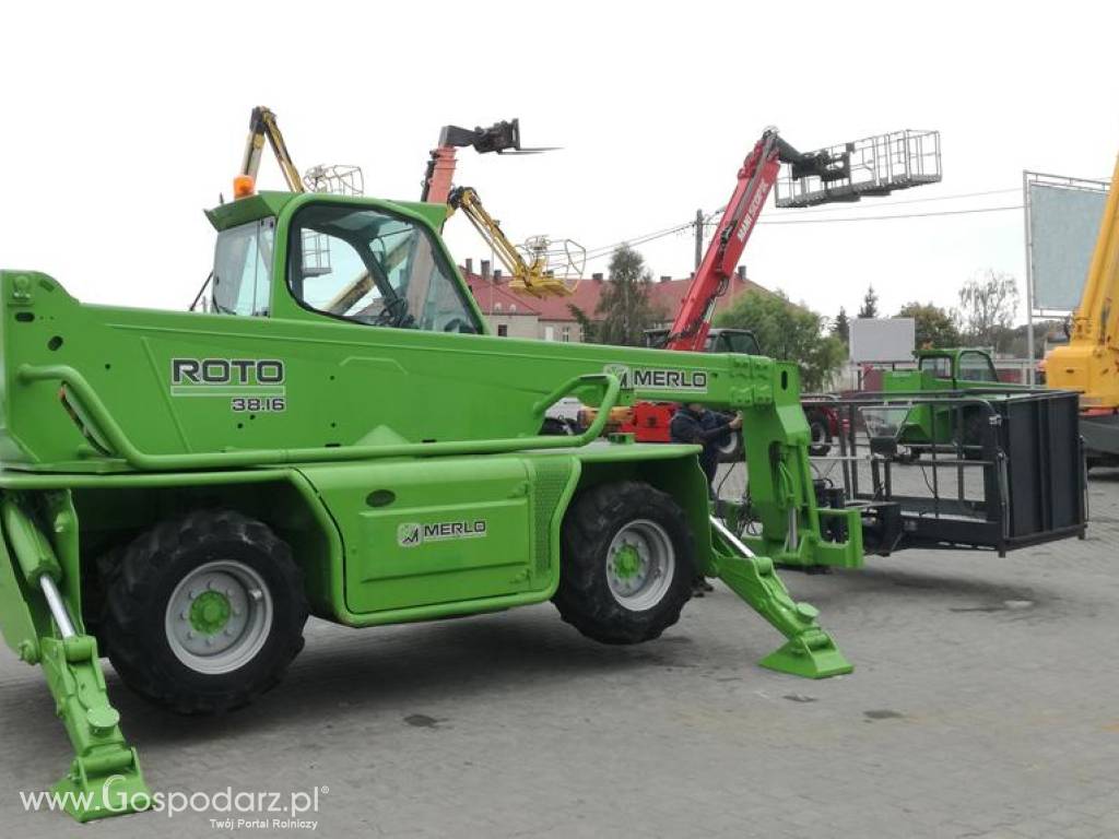 Wynajem ładowarek teleskopowych - ładowarki teleskopowe Merlo Manitou Dieci