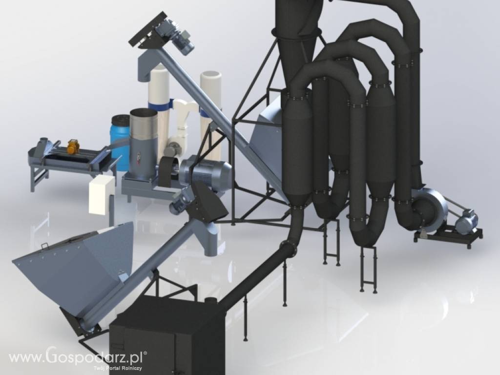 Suszarnie aerodynamiczne do trocin na zamówienie 3