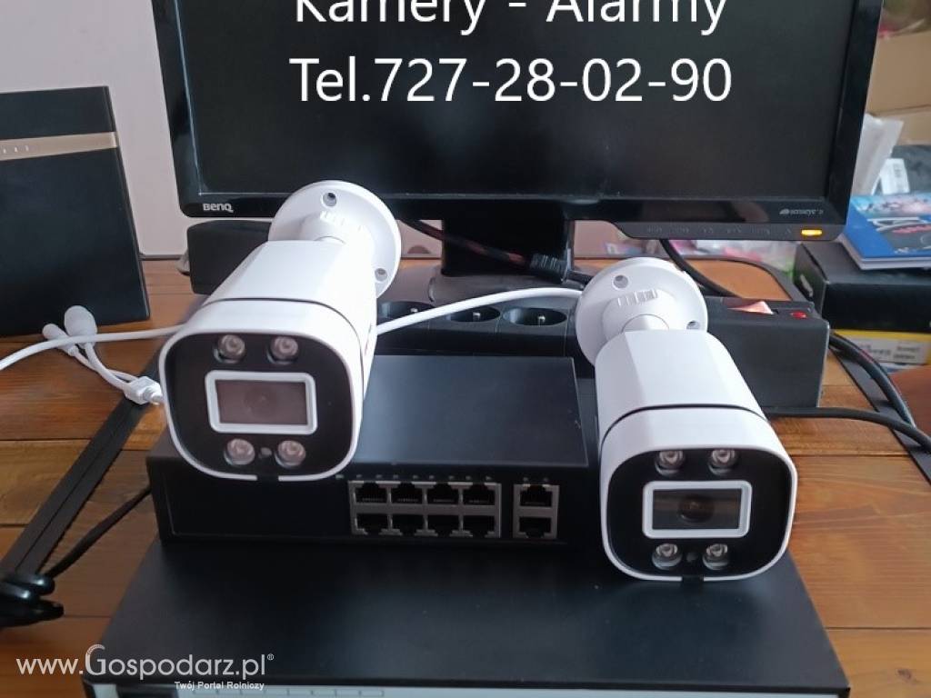 Zestaw kamer dla gospodarstwa.