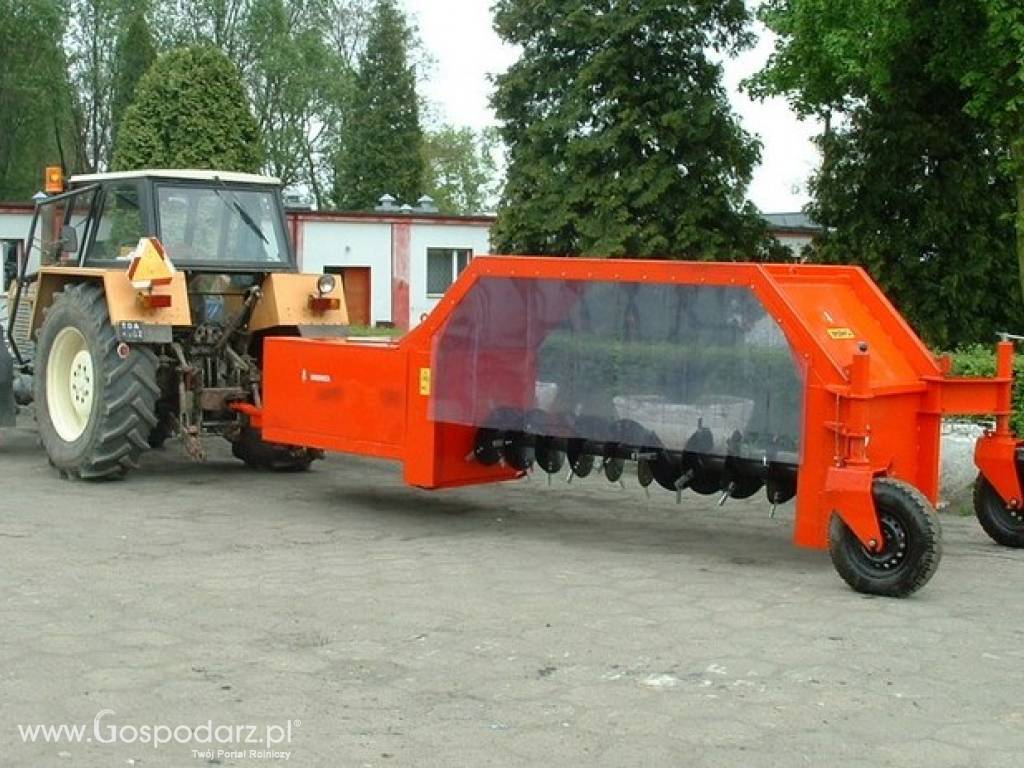 Aerator pryzm materiałów organicznych N904 3