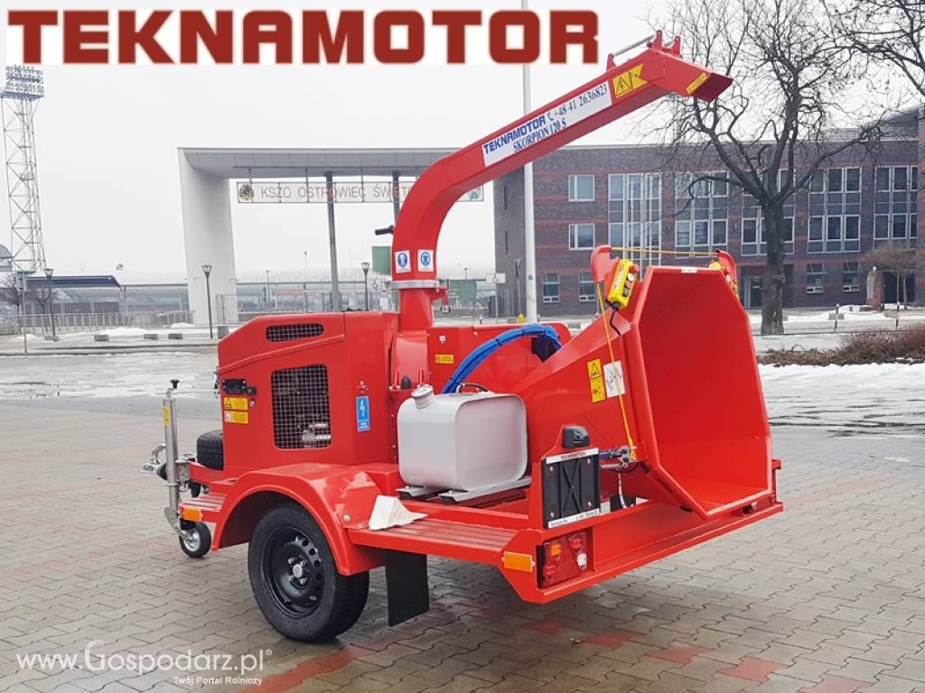 Mobilny rębak tarczowy Skorpion 120 S - TEKNAMOTOR 5