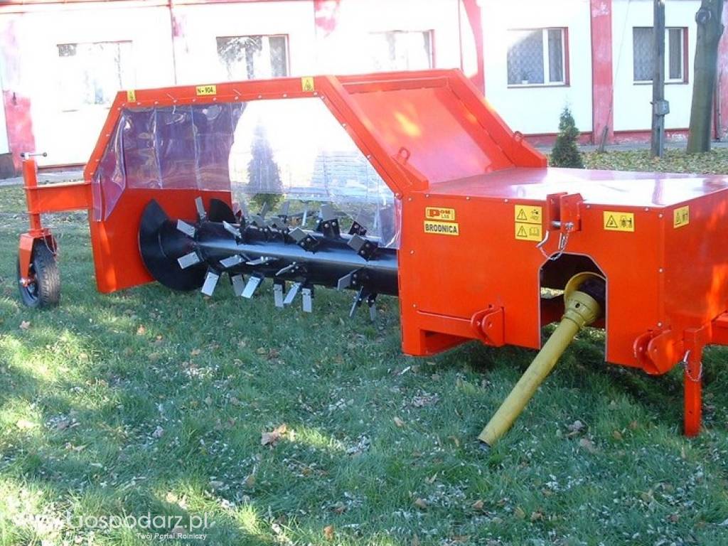 Aerator pryzm materiałów organicznych N904