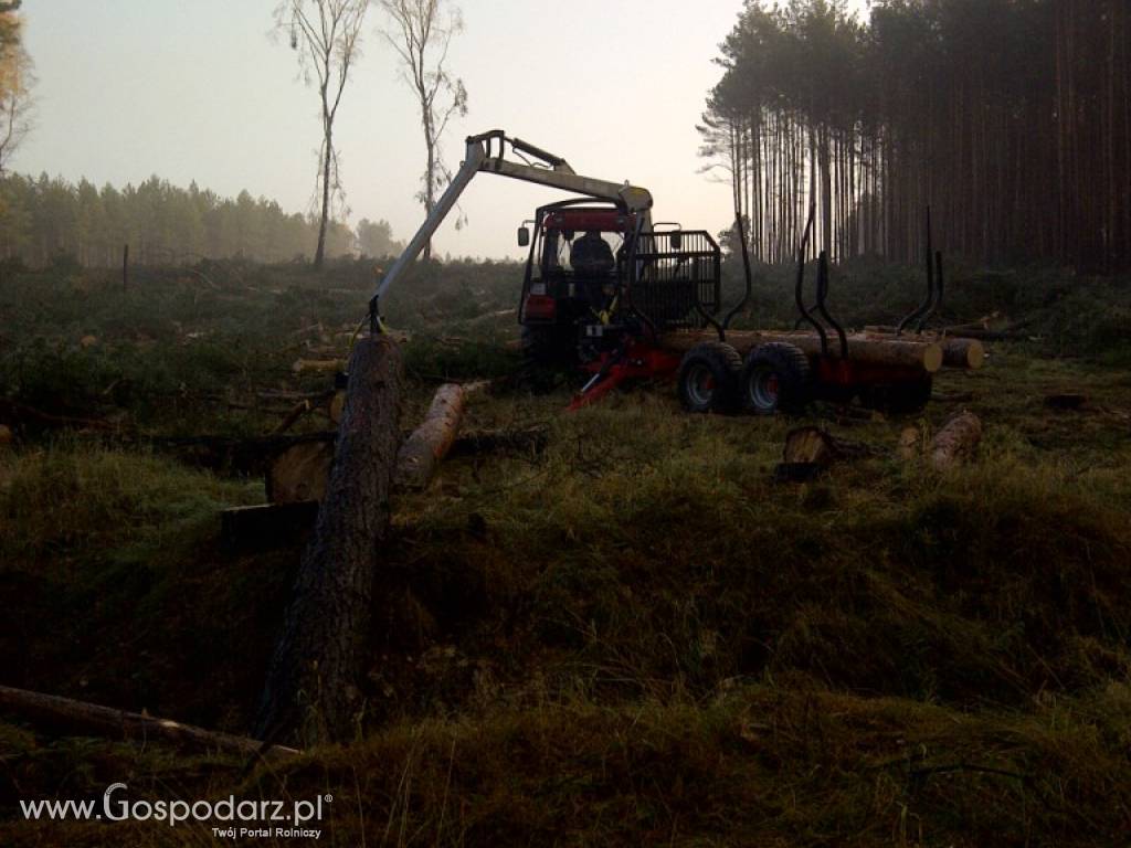 Ciągnik Leśny PROKMAR DF504 do prac leśnych 4WD 4