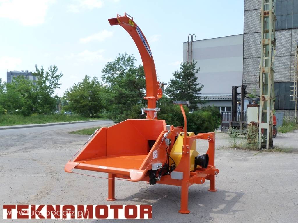 Rębak bębnowy do wierzby energetycznej Skorpion 280 RB - Teknamotor