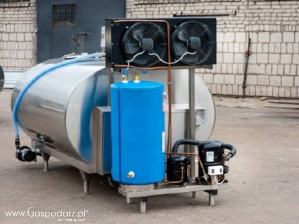 Zbiornik schładzalnik mleka. Nowy odzysk Ciepła 4