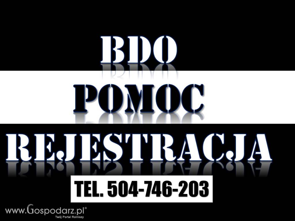 Rejestr BDO, odpady 5