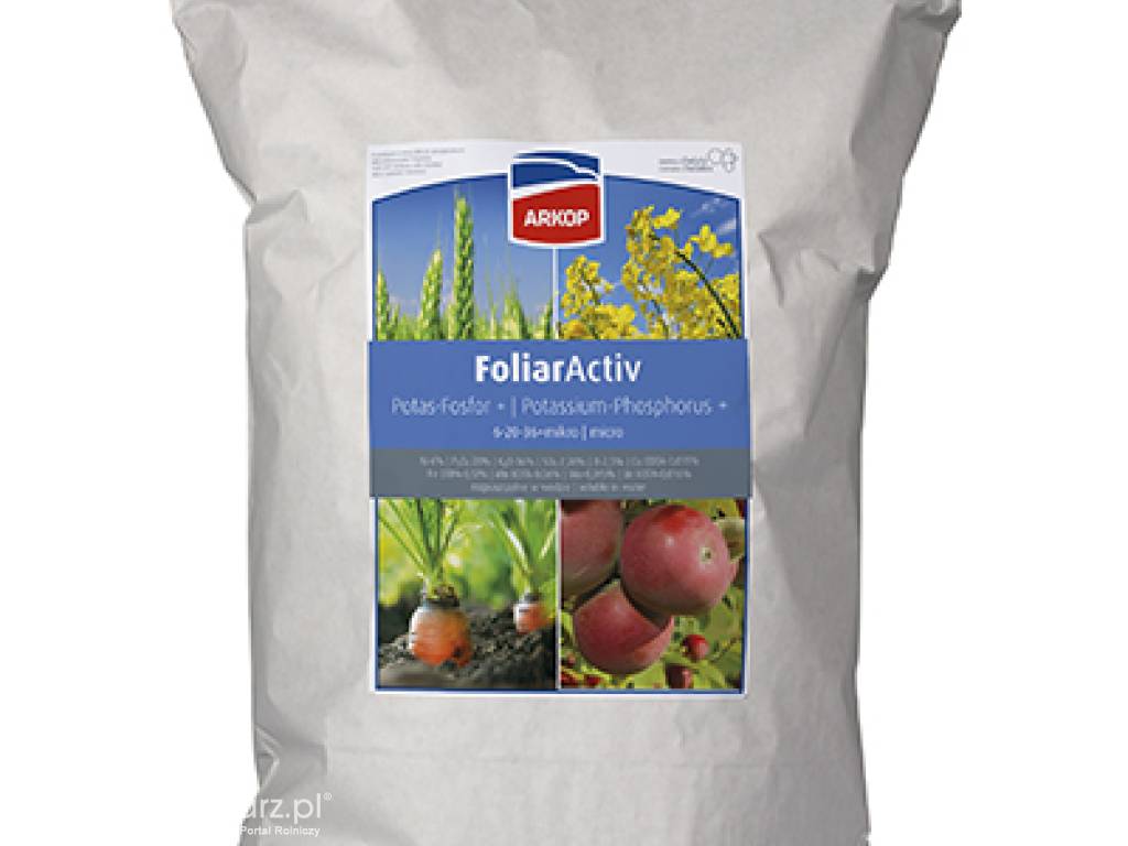 Nawóz NPK - FoliarActiv Potas-Fosfor 6-20-36 + mikro 3