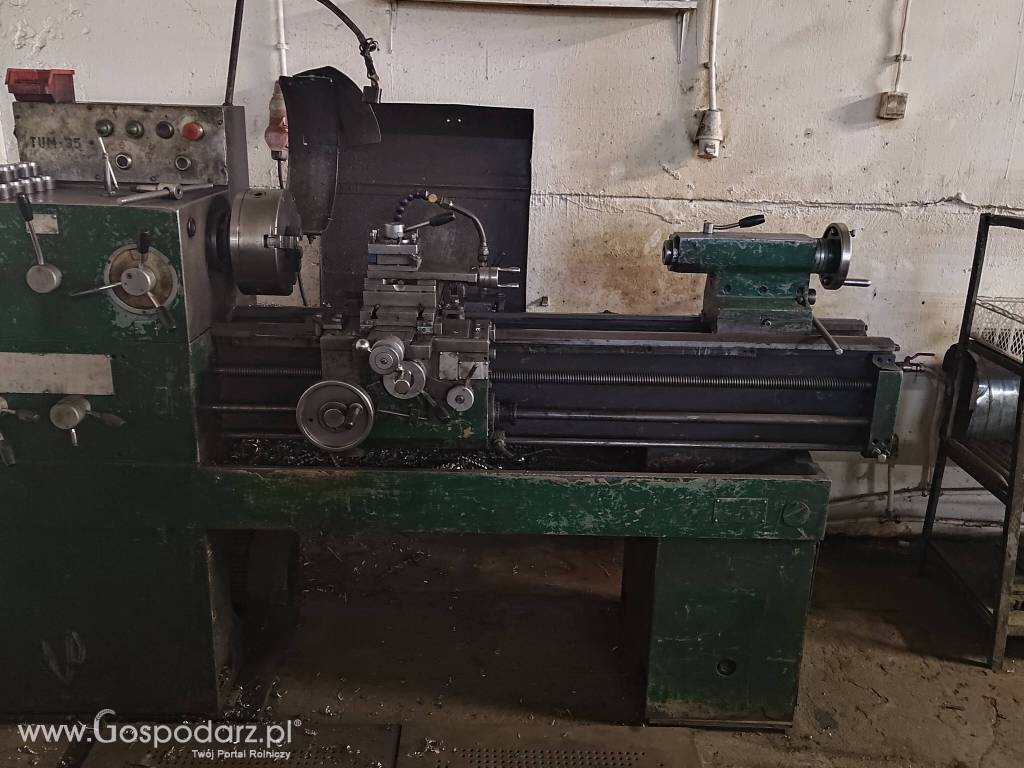 Tokarka uniwersalna TUM 35 – polska produkcja – 9 900 zł (do negocjacji)
