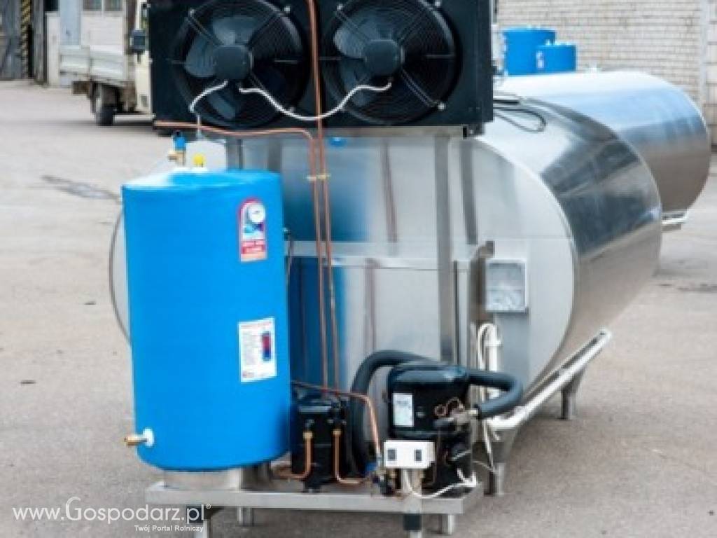 Zbiornik schładzalnik mleka. Nowy odzysk Ciepła 6