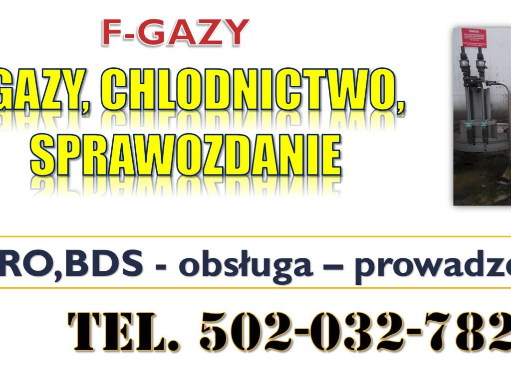 Centralny Rejestr Operatorów CRO, BDS, F-gazy 5