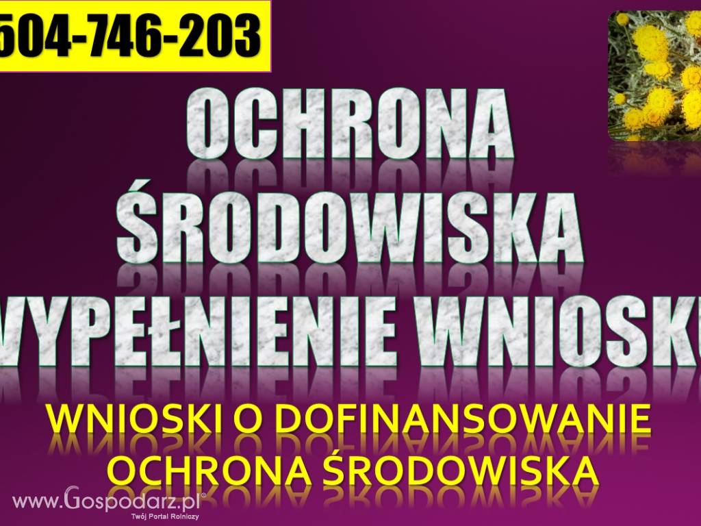 Ochrona środowiska, wypełnienie wniosku 3