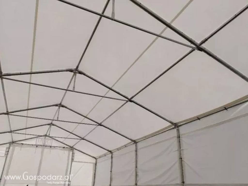 Namiot magazynowy całoroczny warsztat garaż 4x6x2m MTB 5