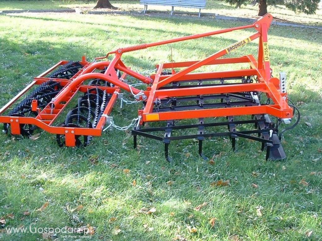 Agregaty uprawowe z broną redlicową - U755/B