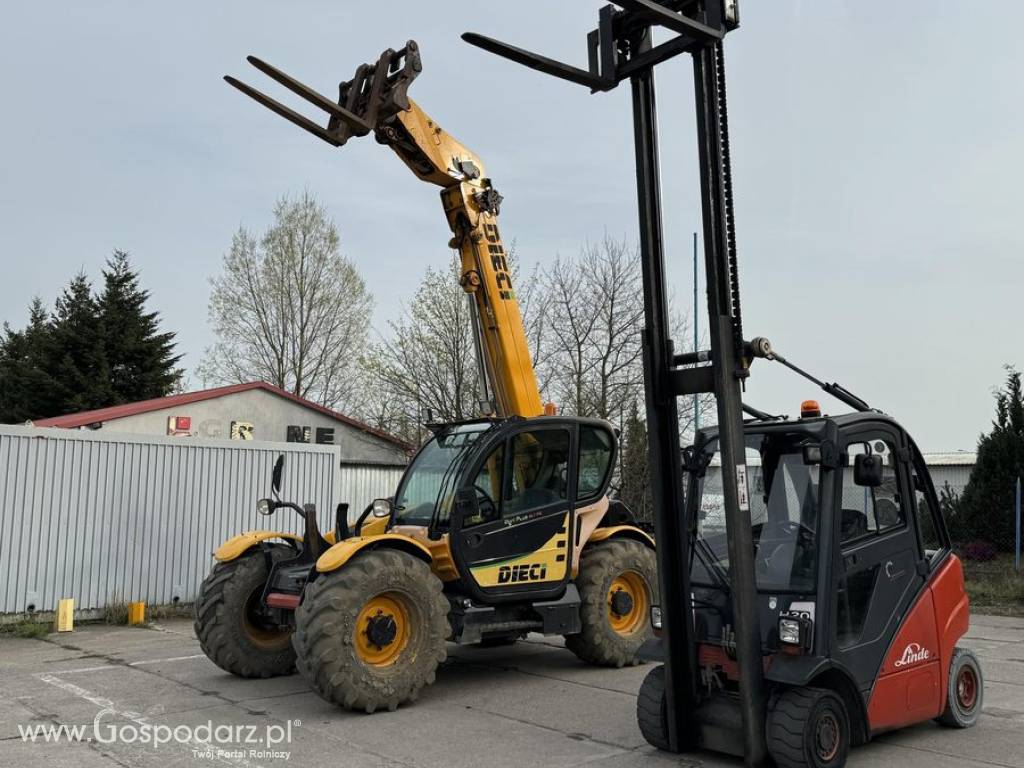 Wózek widłowy Linde wynajem, sprzedaż, serwis wózków widłowych 3