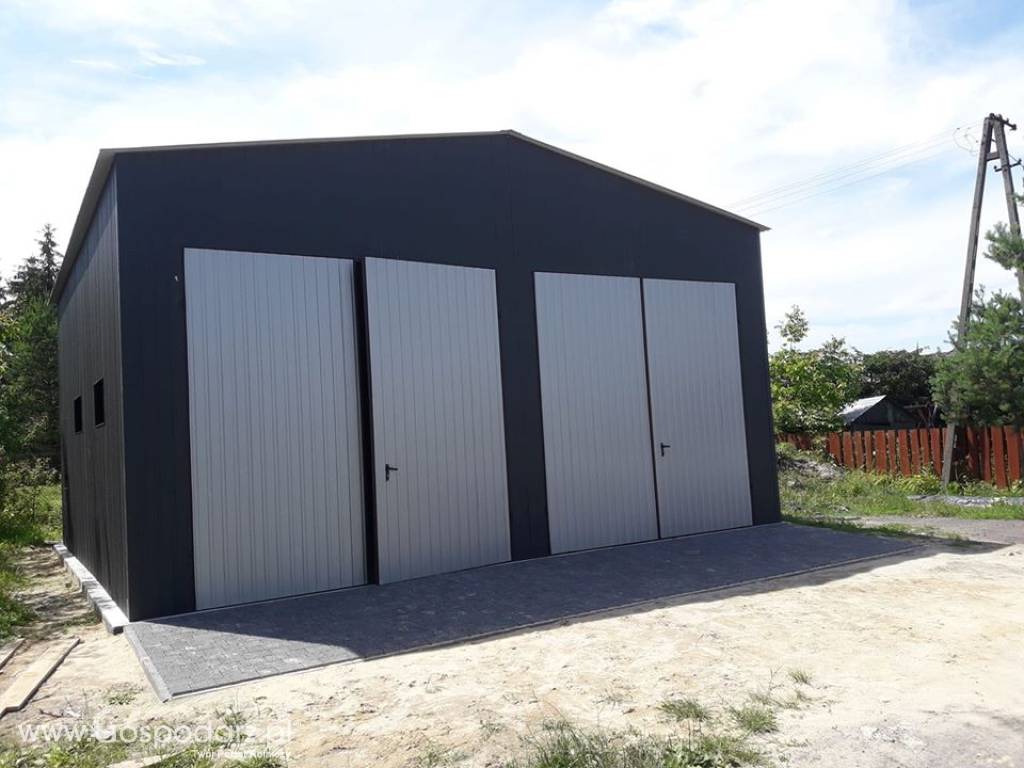 Garaż blaszany Garaże Blaszane -Magazyn Wiata-Hala Stalowa – GRZYWSTAL