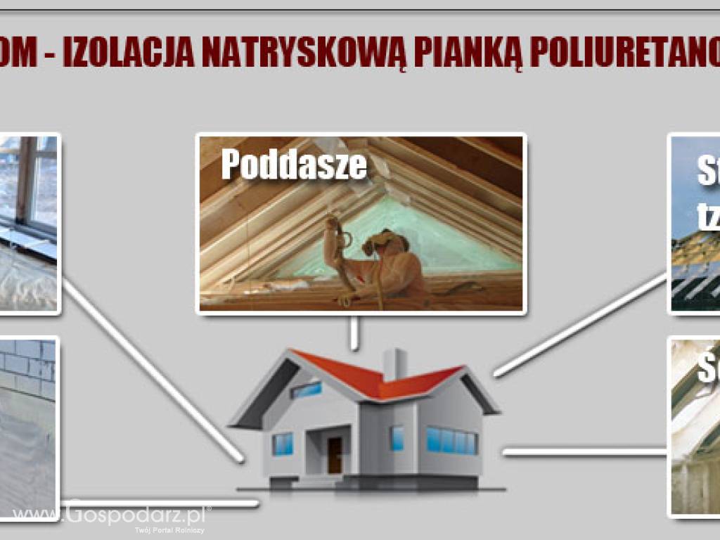 Pianka Poliuretanowa Hal, Przechowalni Owoców I Warzyw, Stropów Itp. 6