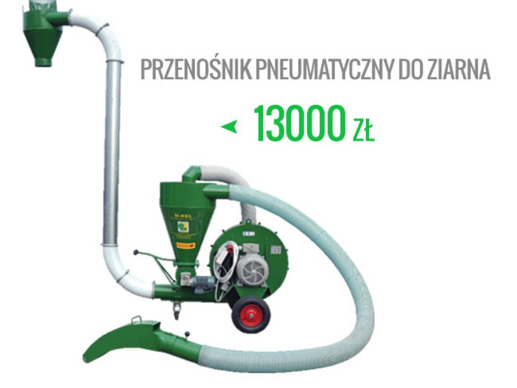 Dmuchawa (Przenośnik pneumatyczny) do ziarna M-ROL 3