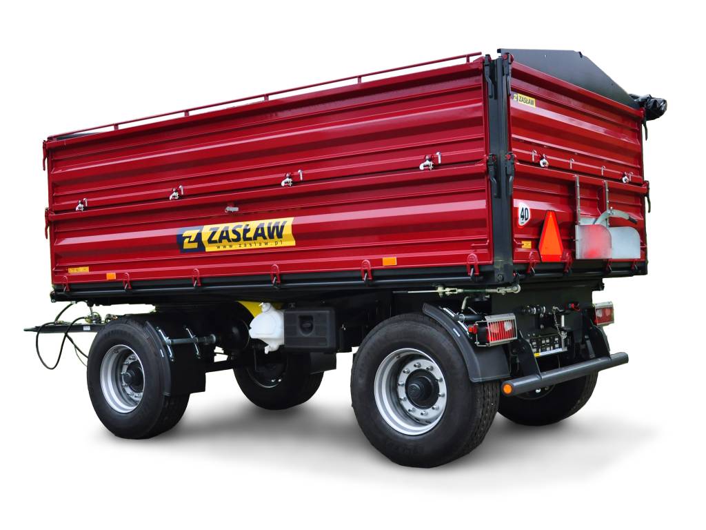 Przyczepa rolnicza ZASŁAW D-737BA-10 5