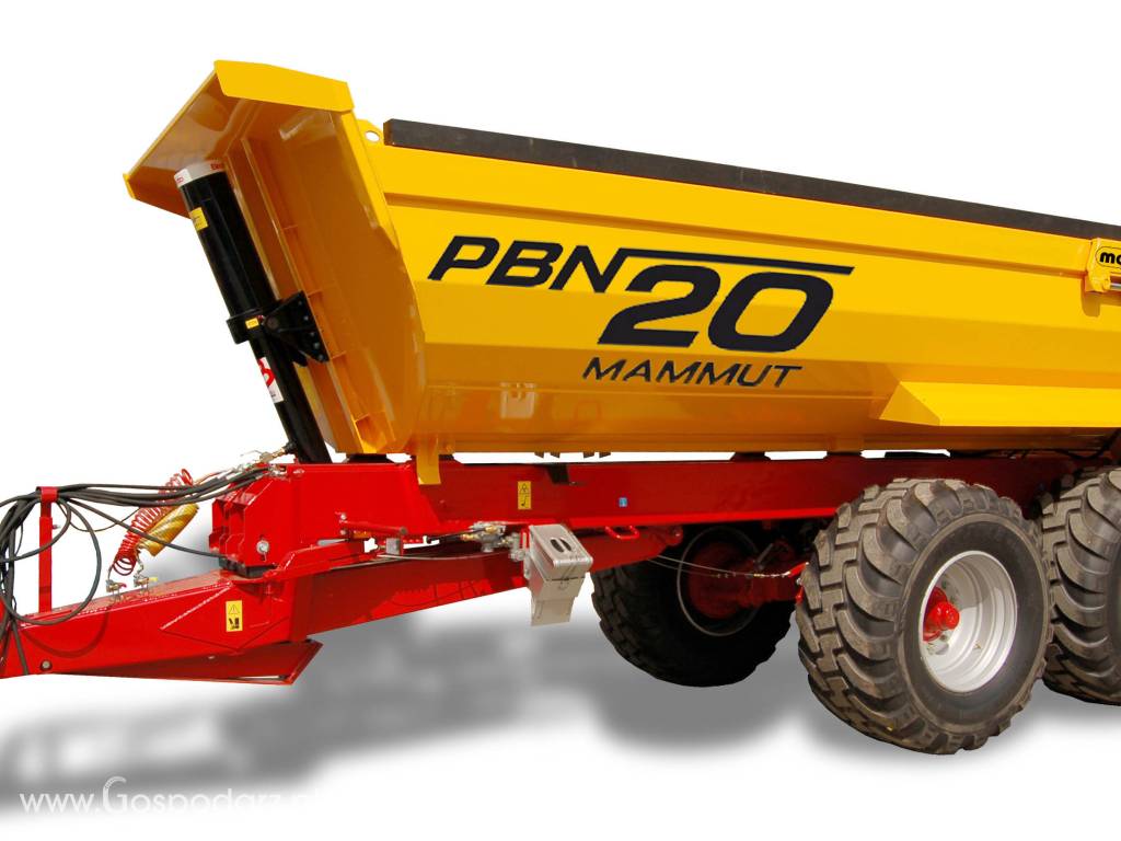 Przyczepa budowlana typ PBN 20 R 5