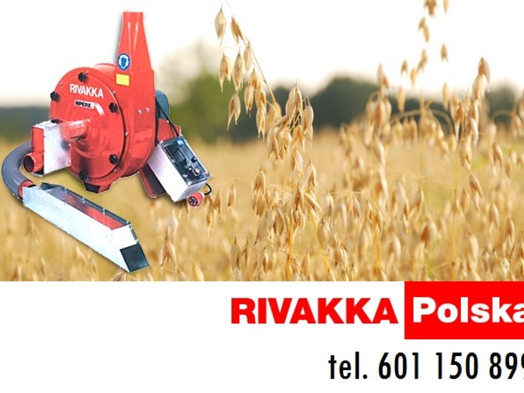 Rivakka - Śrutownik bijakowy ssąco-tłoczący