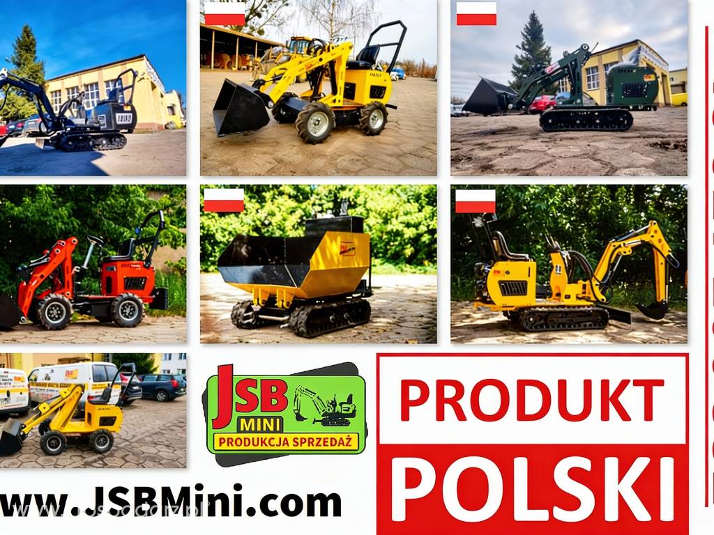 Ładowarka Koparka Wozidło - NOWE 2026 - Prosto od Producenta JSB POLSKA