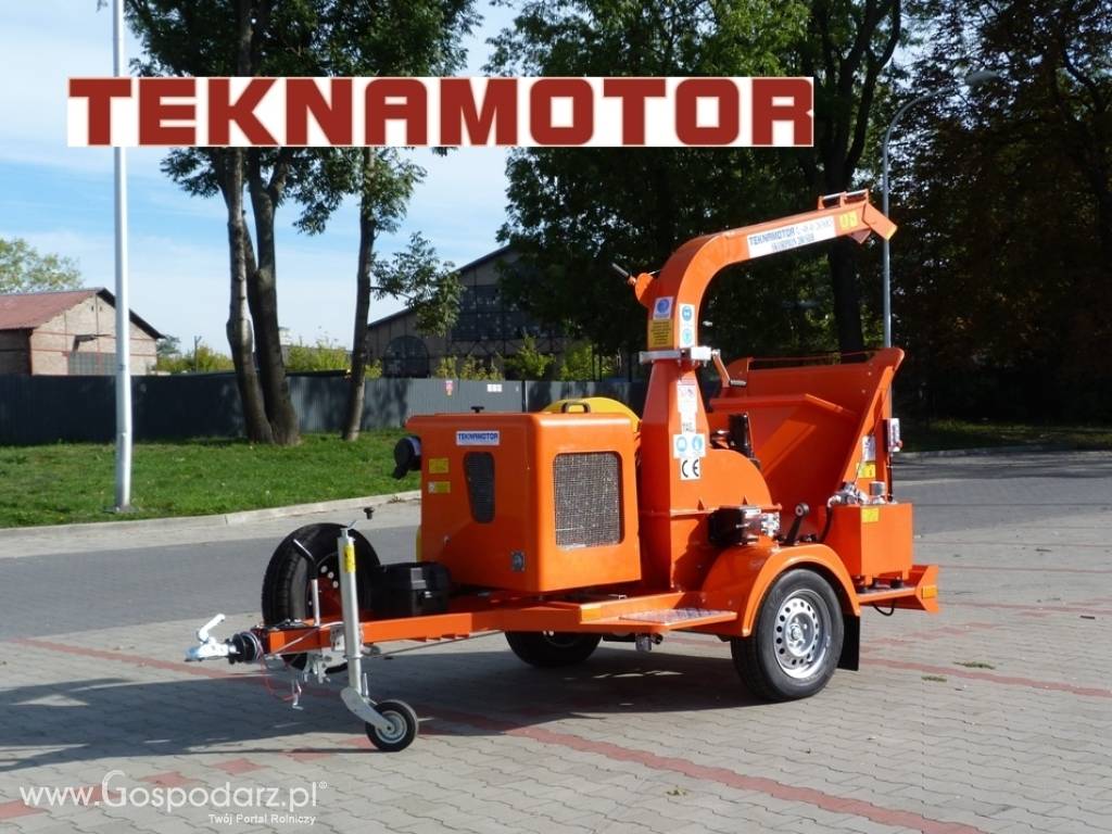 Mobilny bębnowy rębak z silnikiem spalinowym - Skorpion 280 SDB 4