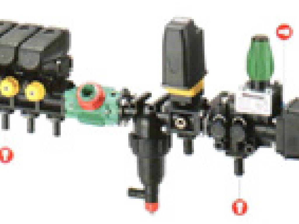 MESCOMP - Elektryczny rozdzielacz do opryskiwacza ze sterownikiem