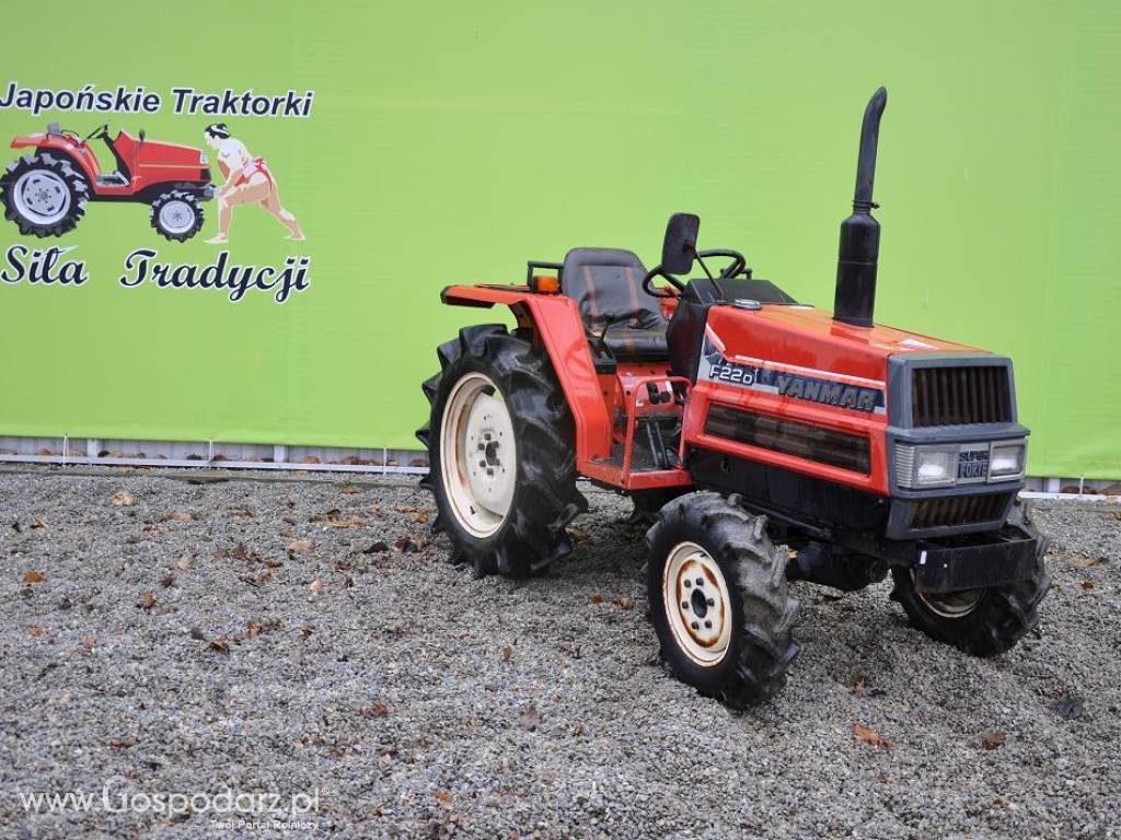 Traktorek Yanmar F22D 4x4