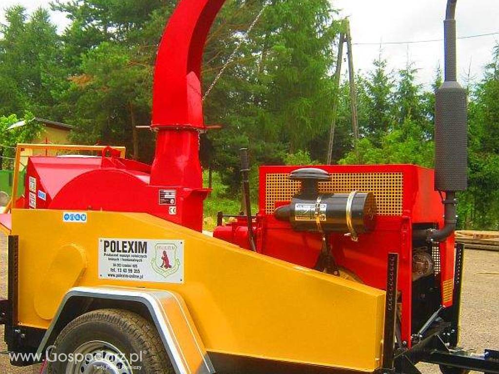 Rębak tarczowy z silnikiem Diesla 4 cylindry: moc 80 KM 5