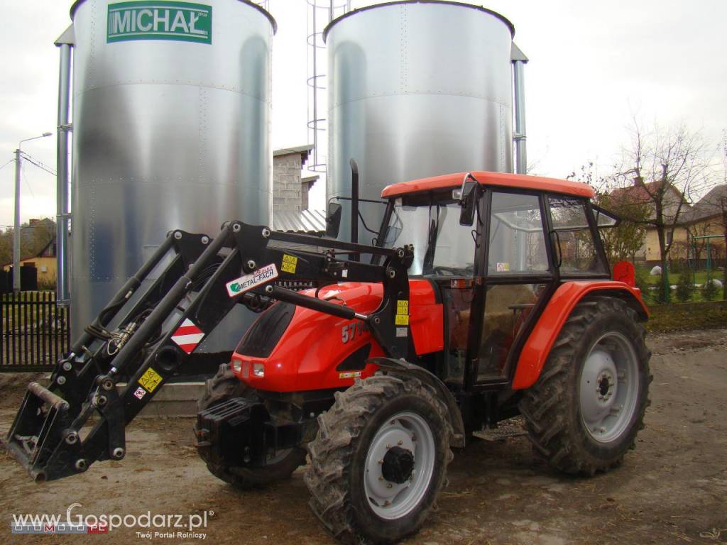 URSUS 5714 2004r , 1300 mth + ładowacz czołowy MF 6