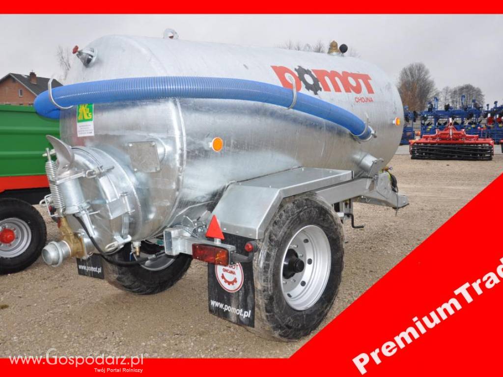 NOWY Wóz Asenizacyjny T 507/6 POMOT 5000 l. + RAMA