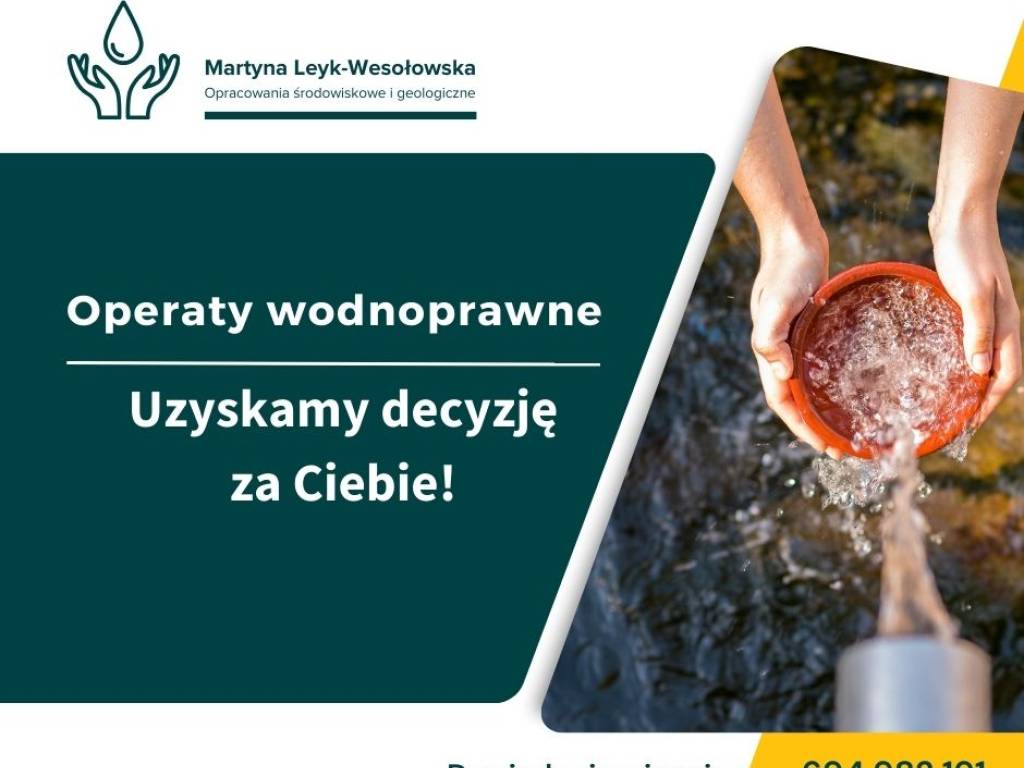 Operat wodnoprawny - pozwolenie wodnoprawne 3