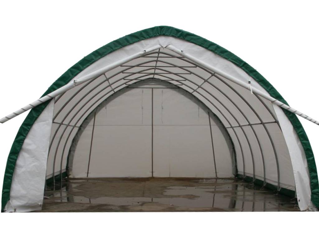 Namiot magazynowy hala łukowa 6,1x12,8x3,66m