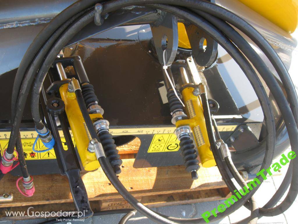 NOWY Rozsiewacz Hydrauliczny Dwutarczowy + GRATIS 6