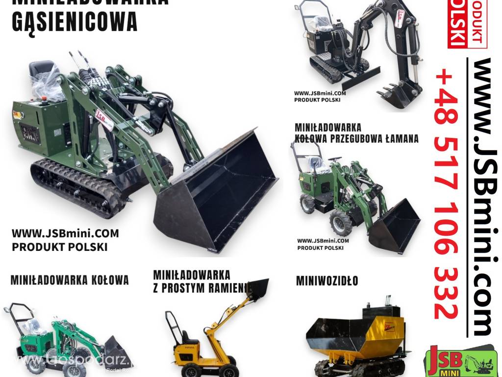 Ładowarka Koparka Wozidło - NOWE 2025 - Prosto od Producenta JSB POLSKA 7
